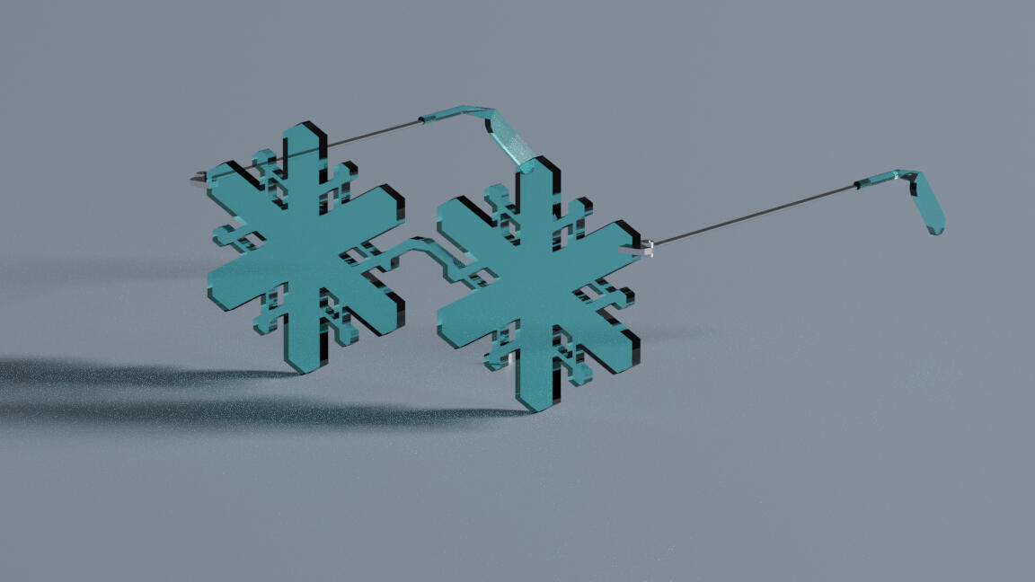 Ice glasses render