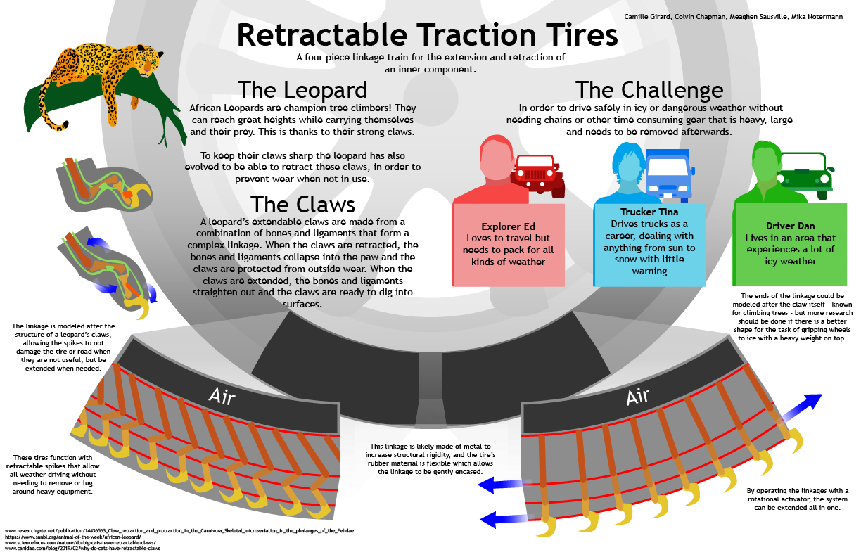 Retractable Traction Tires