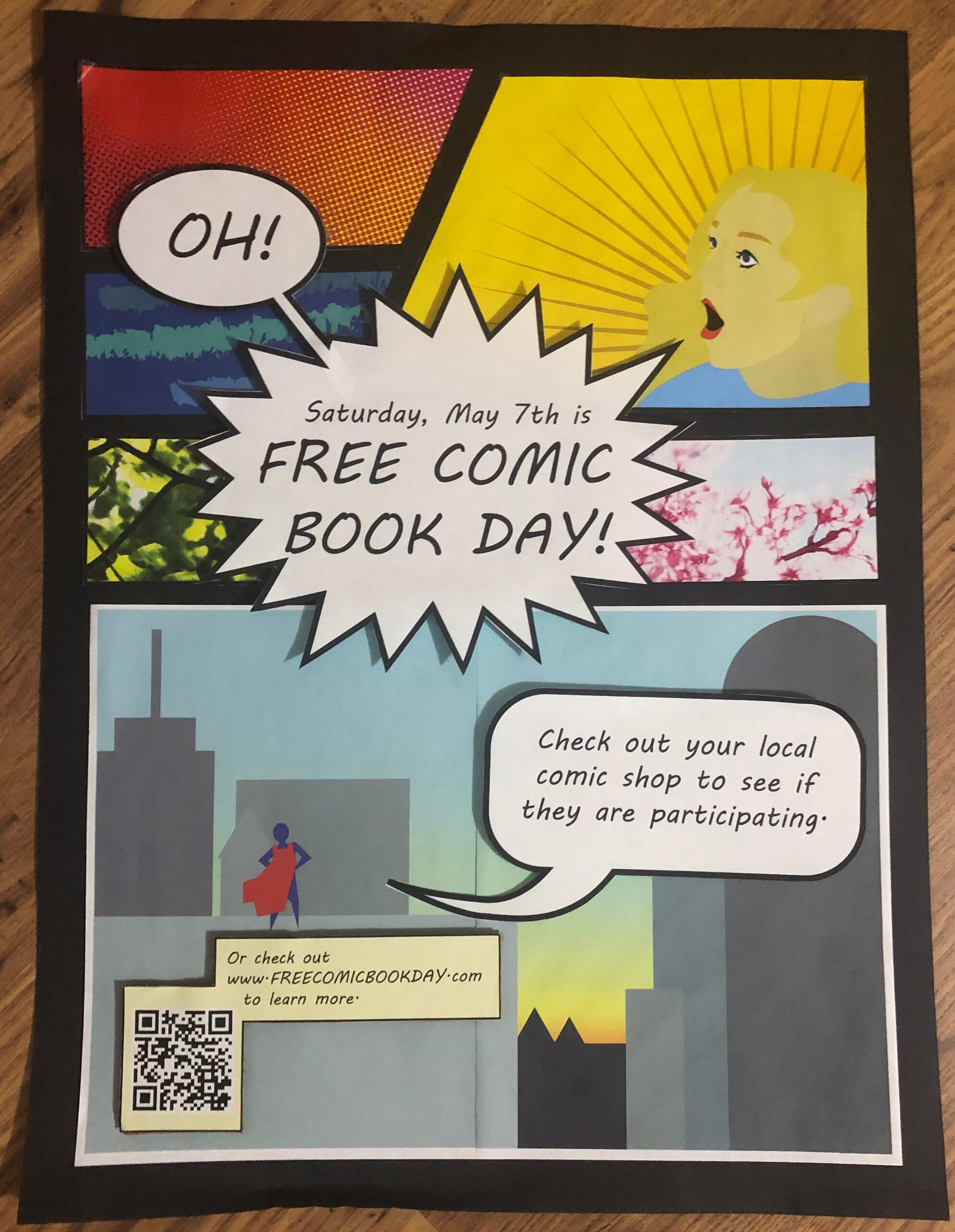 Free Comic Book Day Final Poster